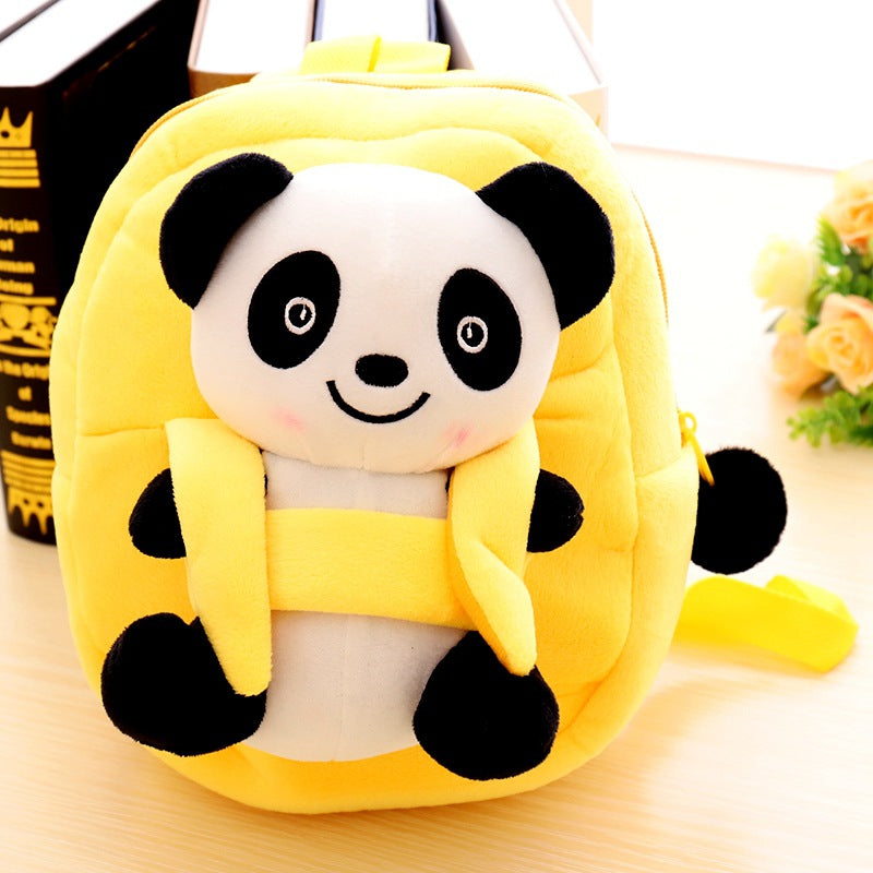 Panda Plush School Bag 