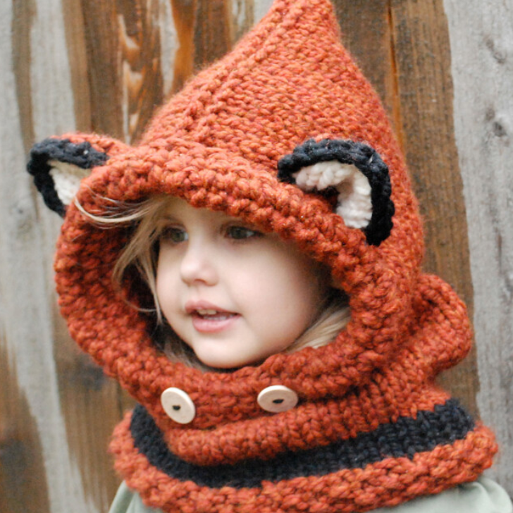 Children's Wool Knit Hat