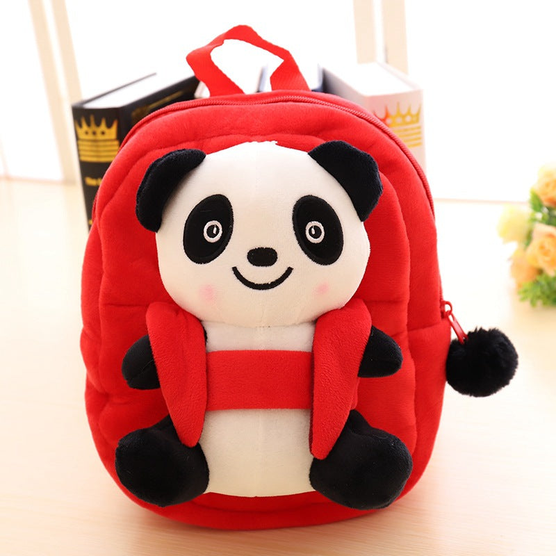 Panda Plush School Bag 